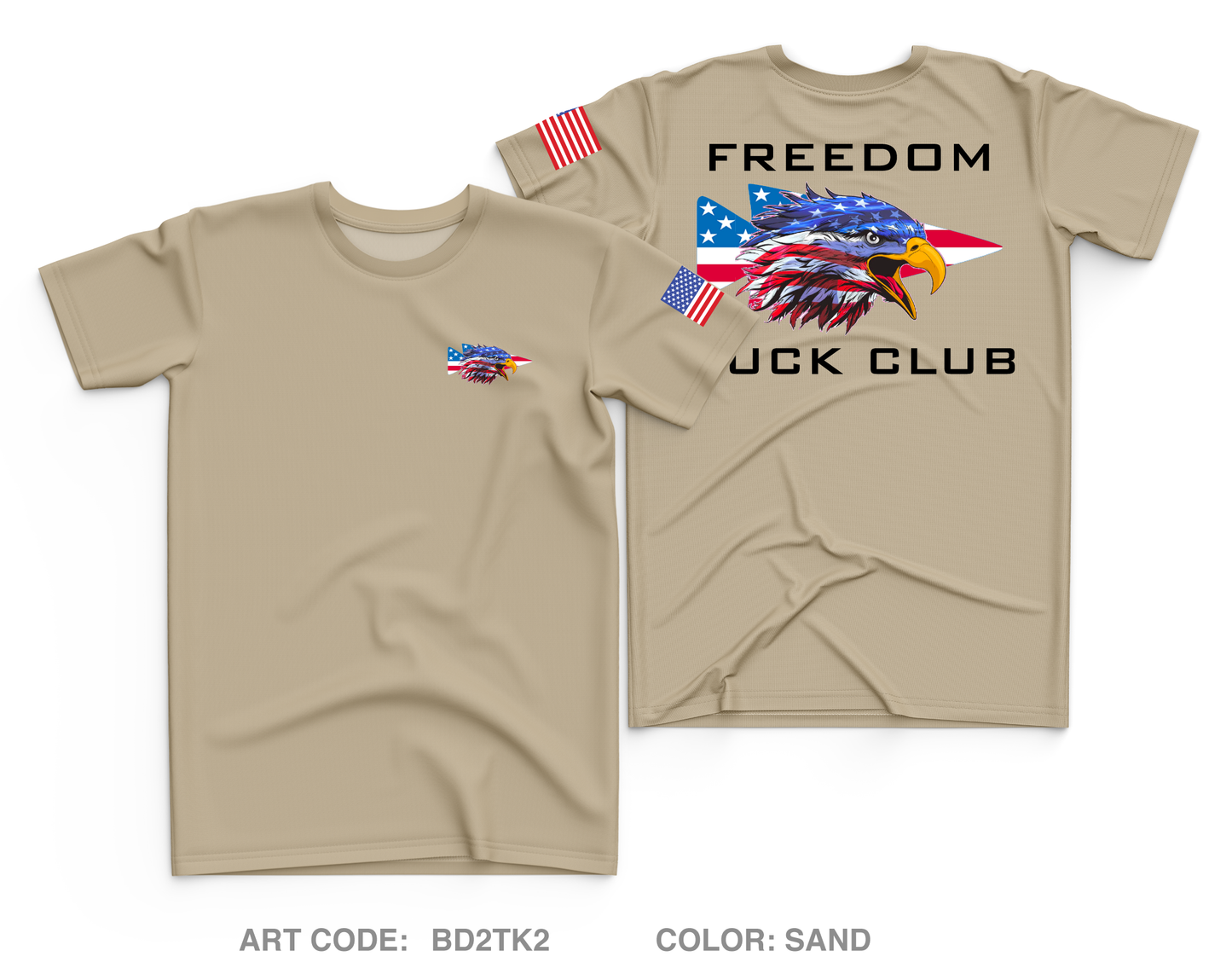 Freedom Ruck Club Core Men's SS Performance Tee - BD2TK2