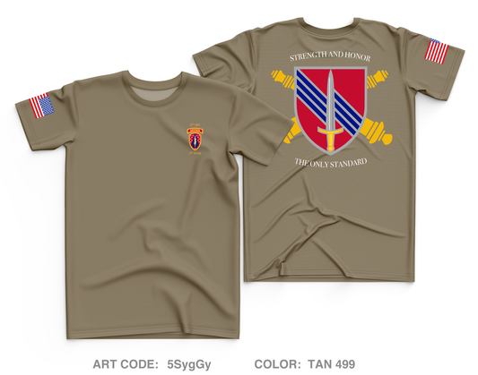 3rd SFAB, 4th Battalion Core Men's SS Performance Tee - 5SygGy