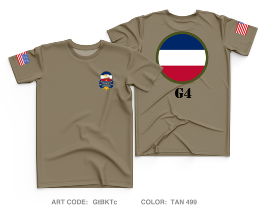 FORSCOM G4 Core Men's SS Performance Tee - GtBKTc