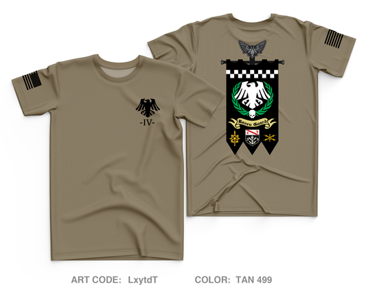 CEWI Platoon, D CO, 1 BEB, 1 ABCT, 1 ID Core Men's SS Performance Tee - LxytdT