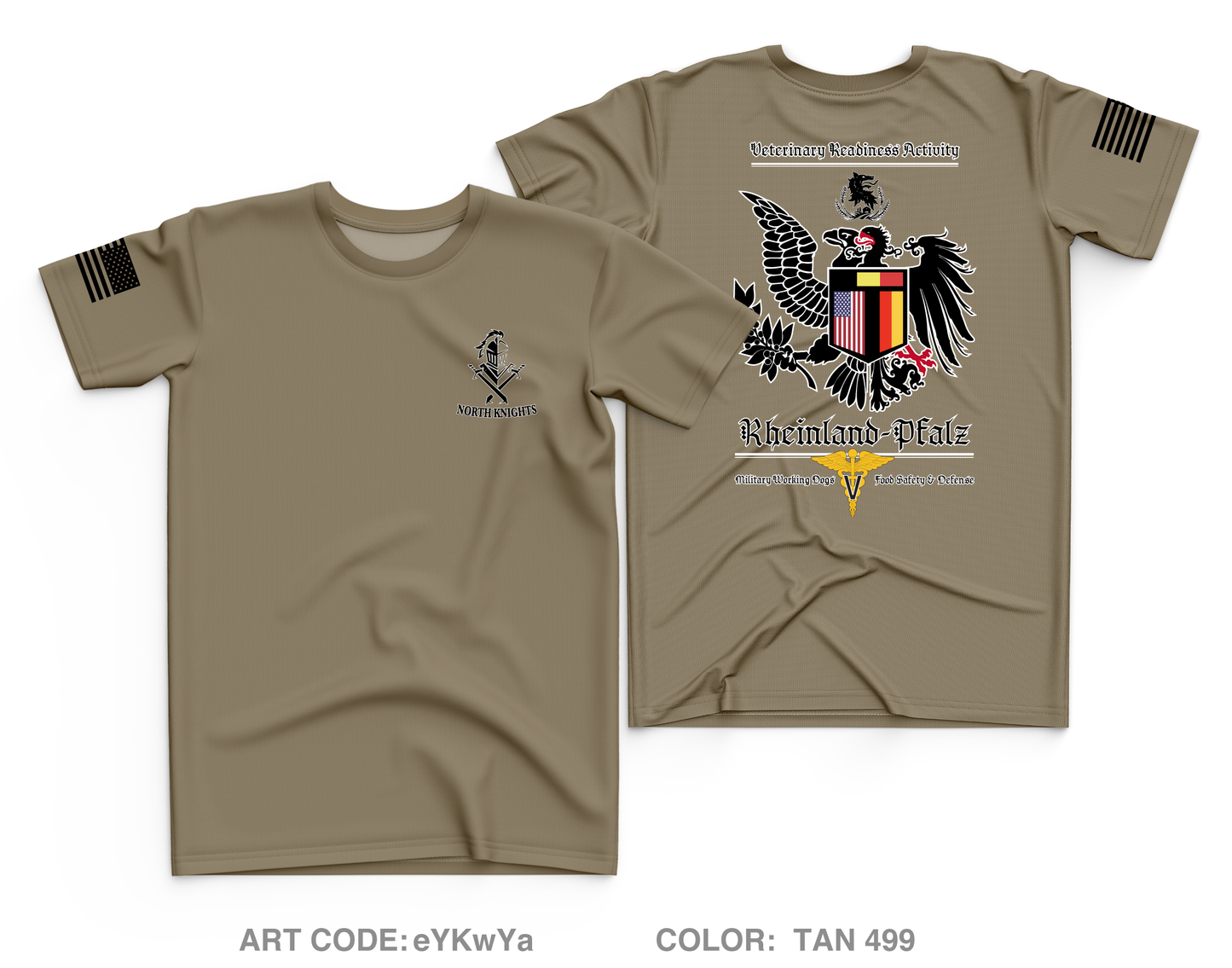 Veterinary Readiness Activity - Rheinland-Pflaz Core Men's SS Performance Tee - eYKwYa