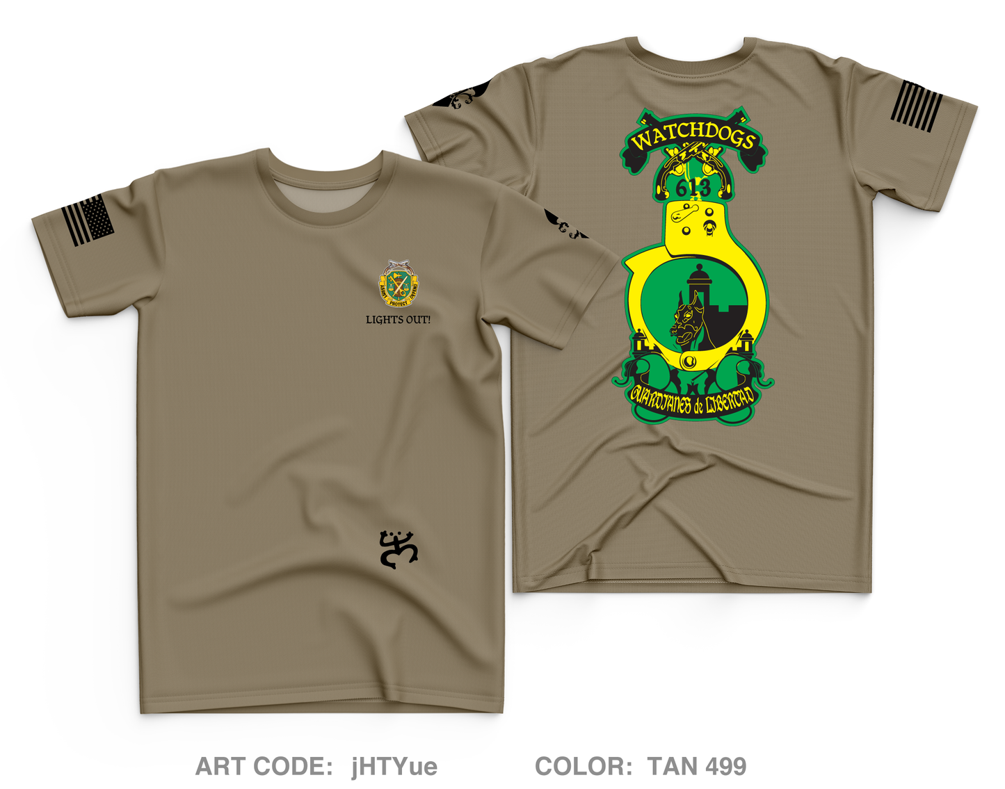 613th Military Police Core Men's SS Performance Tee - jHTYue