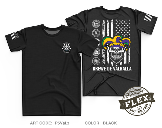 Krewe De Valhalla Core Men's SS Flex Performance Tee - P5VaLz