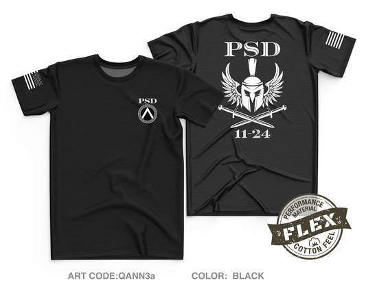 Protective services detail Core Men's SS Flex Performance Tee - QANN3a