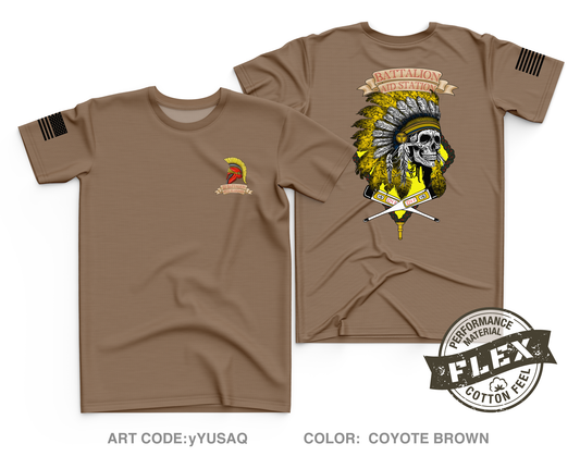 2D Battalion 6th Marines Core Men's SS Flex Performance Tee - yYUSAQ