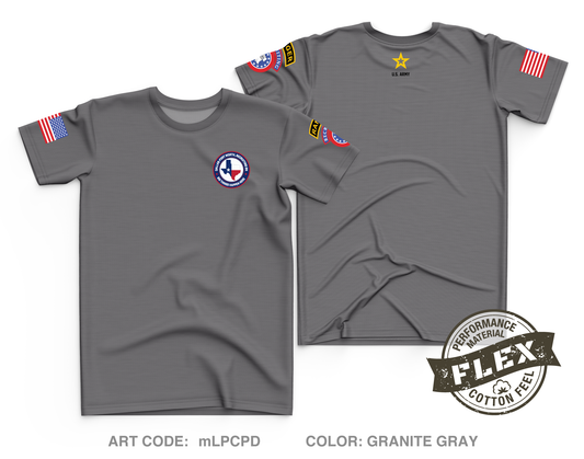 Dallas Fort Worth Recruiting Battalion Core Men's SS Flex Performance Tee - mLPCPD