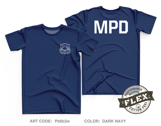 MPD Curriculum Development and Instructional Design Core Men's SS Flex Performance Tee - Pb6b2w