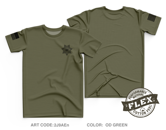 Franklin County Sheriffs Department Store 1 Core Men's SS Flex Performance Tee - 2J9AEn