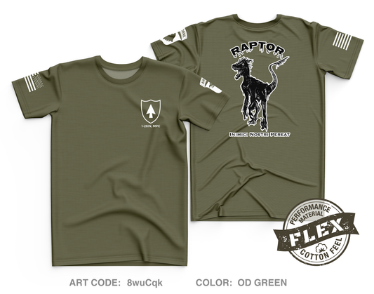 MPC, 1-26IN, 2BMT 101st ABN DIV Core Men's SS Flex Performance Tee - 8wuCqk