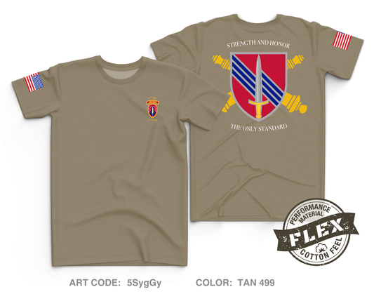 3rd SFAB, 4th Battalion Core Men's SS Flex Performance Tee - 5SygGy