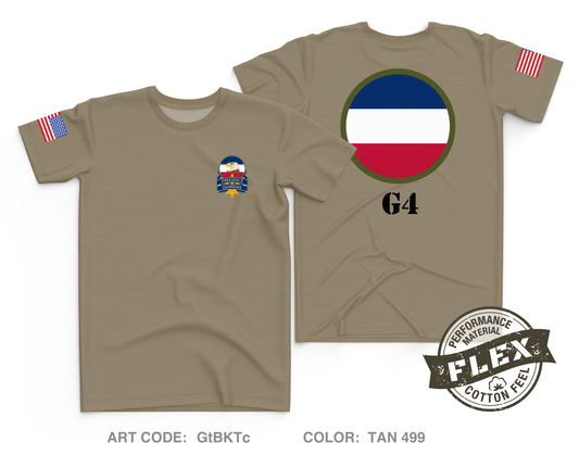 FORSCOM G4 Core Men's SS Flex Performance Tee - GtBKTc