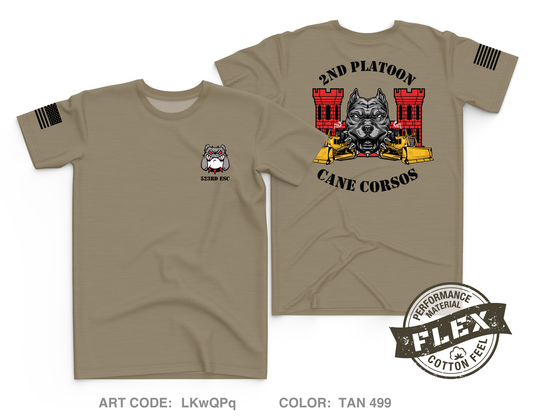 523rd ESC, 84th EN BN - Second platoon Core Men's SS Flex Performance Tee - LKwQPq