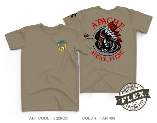 A TRP, 1-7 CAV, 1 ACB, 1CD Core Men's SS Flex Performance Tee - 8q2kQb