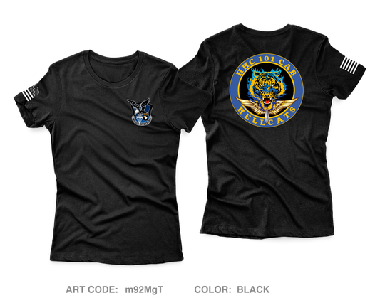 HHC BDE "Hellcats", 101st CAB Core Women's SS Performance Tee - m92MgT