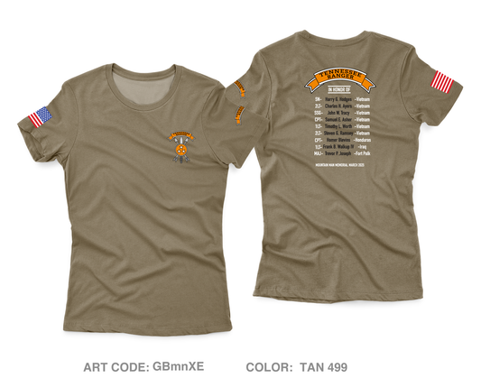 Tennessee Ranger Company Store 1 Core Women's SS Performance Tee - GBmnXE