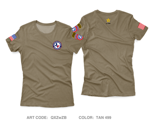 Dallas Fort Worth Recruiting Battalion Core Women's SS Performance Tee - QXZwZB