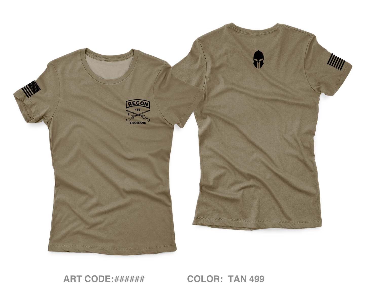 Reconnaissance Platoon, 2-156th INF Core Women's SS Performance Tee - UXET8t