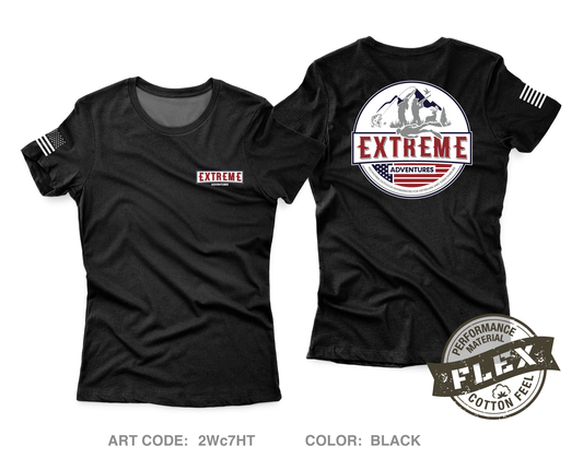 Extreme Adventures Core Women's SS Flex Performance Tee - 2Wc7HT