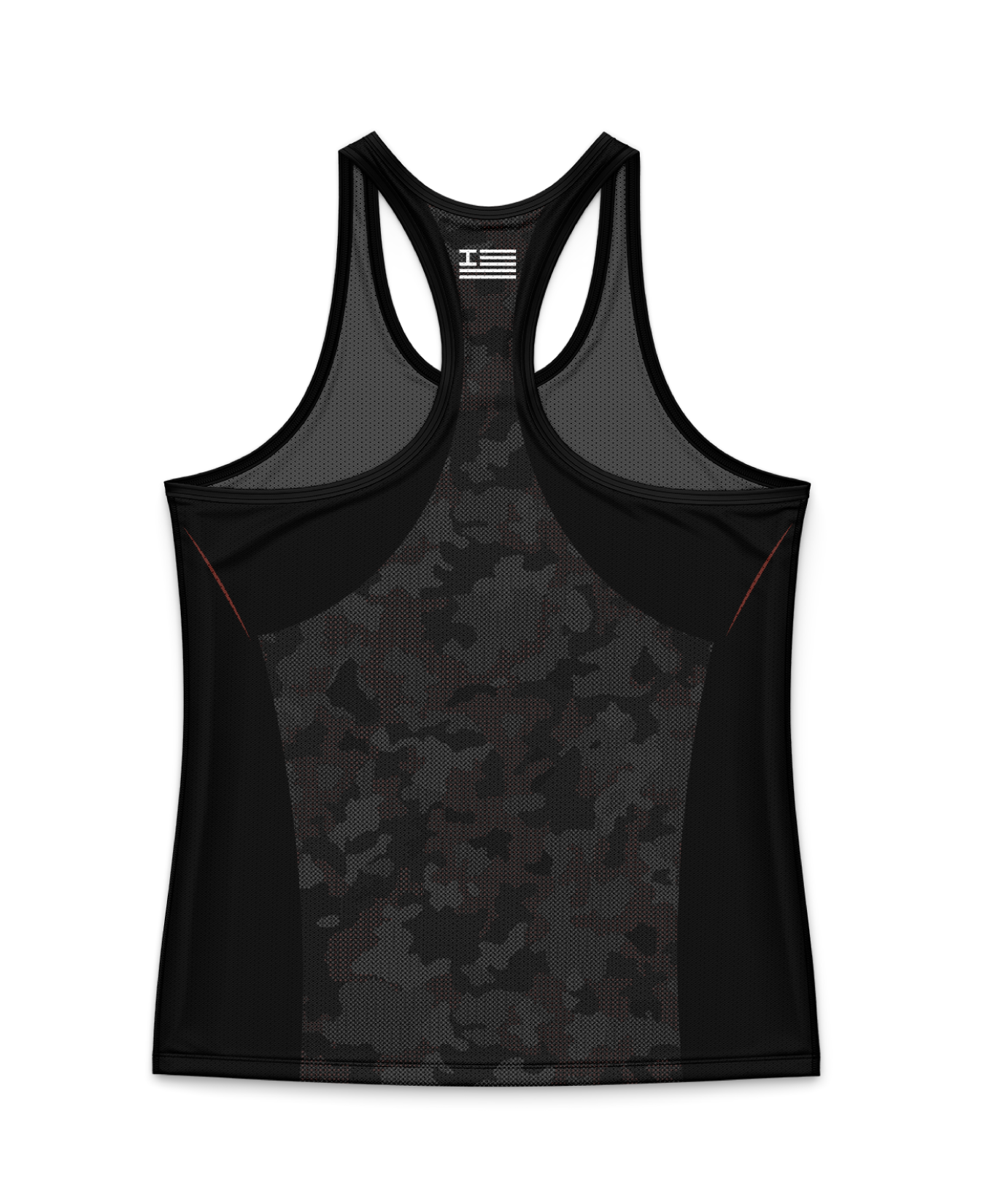 Ironbound Core Women's Performance Tank Top - Geometric Camo