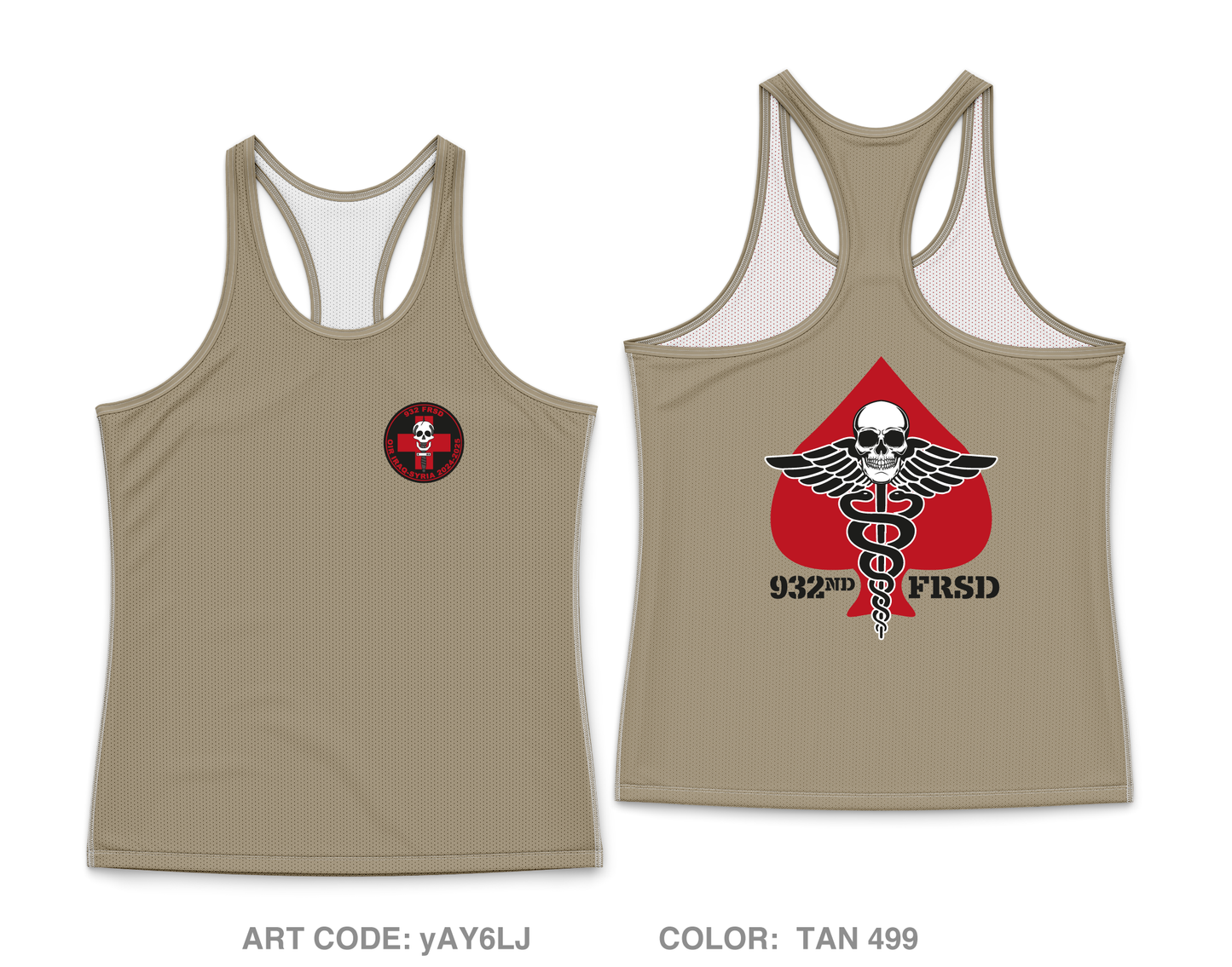 932nd FRSD Core Women's Performance Tank Top - yAY6LJ