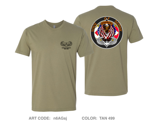 C CO, 96th ASB, 101 CAB Comfort Unisex Cotton SS Tee - n6AGsj