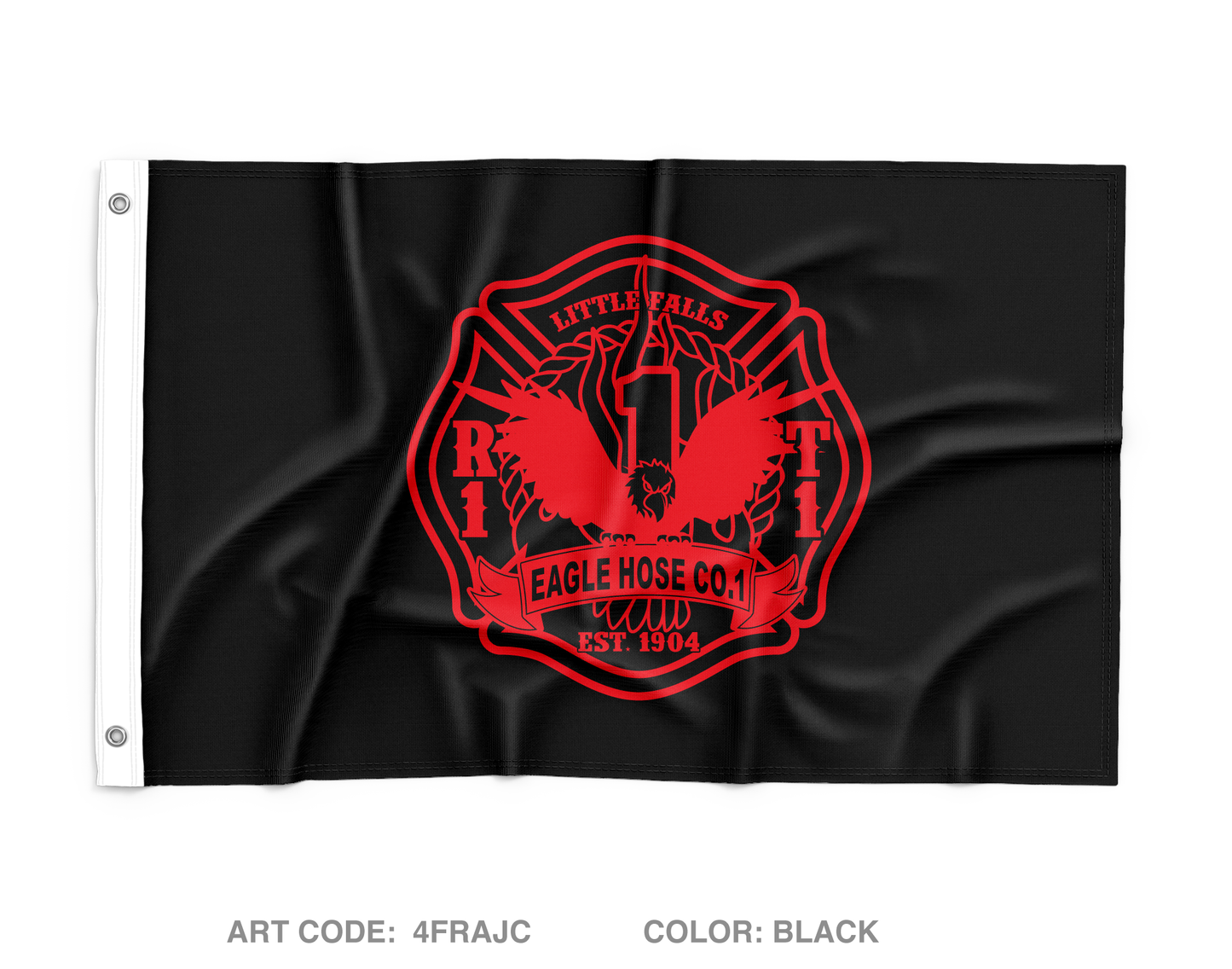 Little Falls Fire Department Wall Flag - 4FRAJC