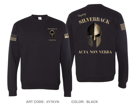 Silverback Tactical Comfort Unisex Crewneck Sweatshirt - 4Y7KVN