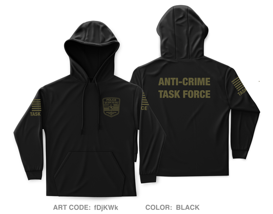 Northwestern District Anti-Crime Task Force Core Men's Hooded Performance Sweatshirt - fDjKWk