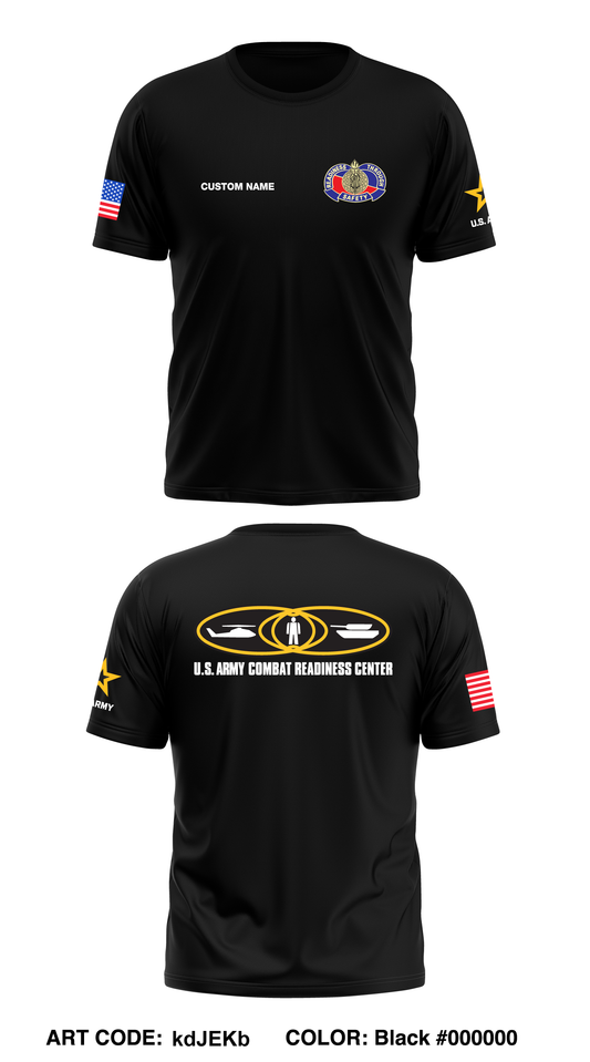 CUSTOM USACRC Core Men's SS Performance Tee - kdJEKb