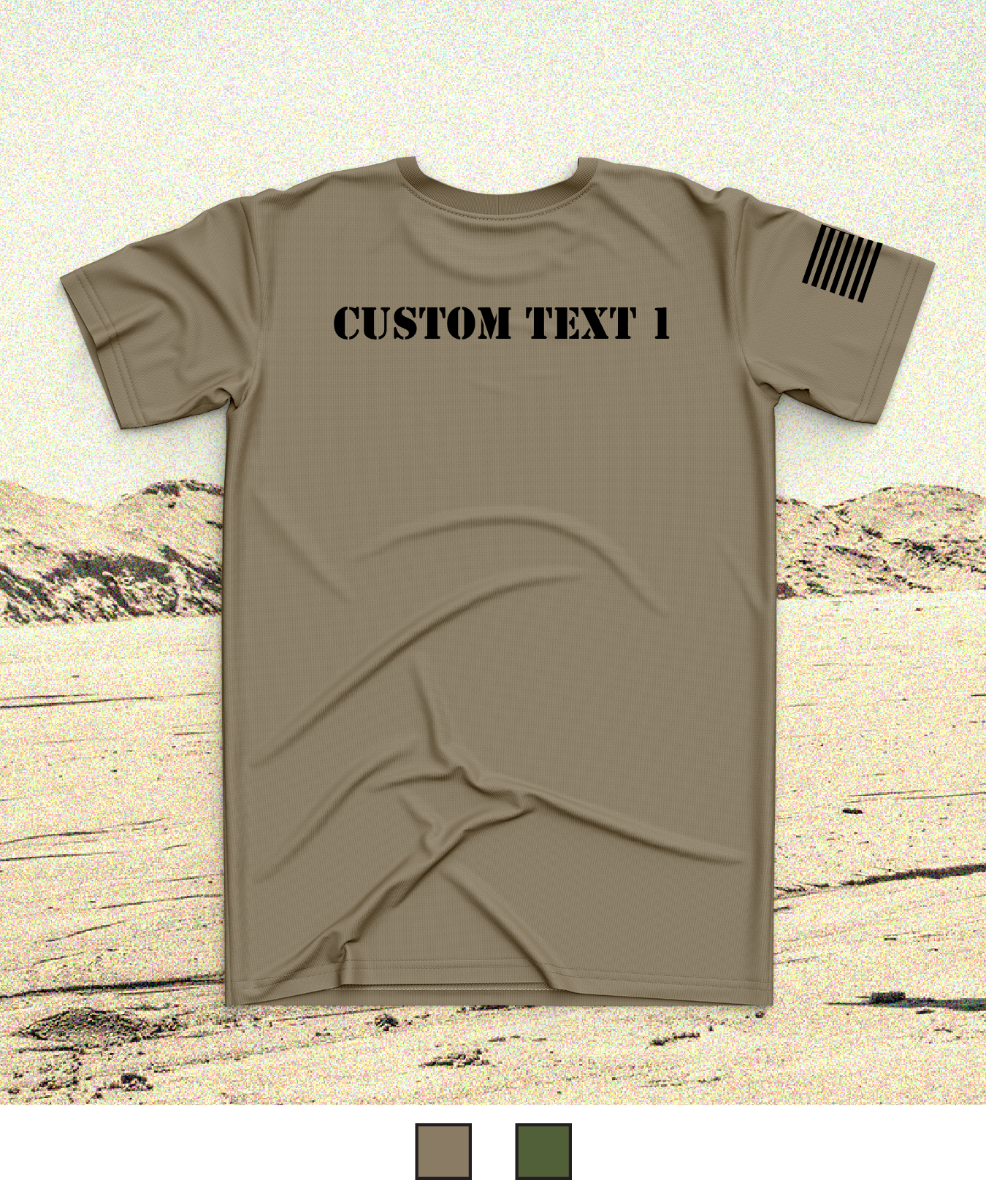 CUSTOM Emblem Core Men's SS Performance Tee - Danger