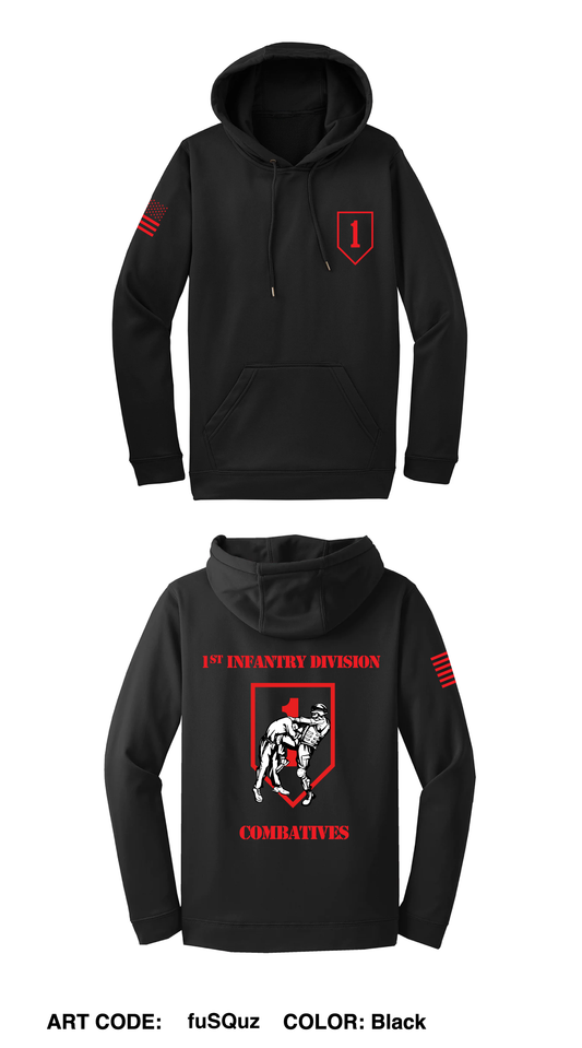 1ID Combatives DTF Performance Hoodie - fuSQuz