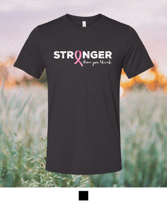 Breast Cancer Awareness Month Comfort Unisex Triblend SS Tee - Stronger