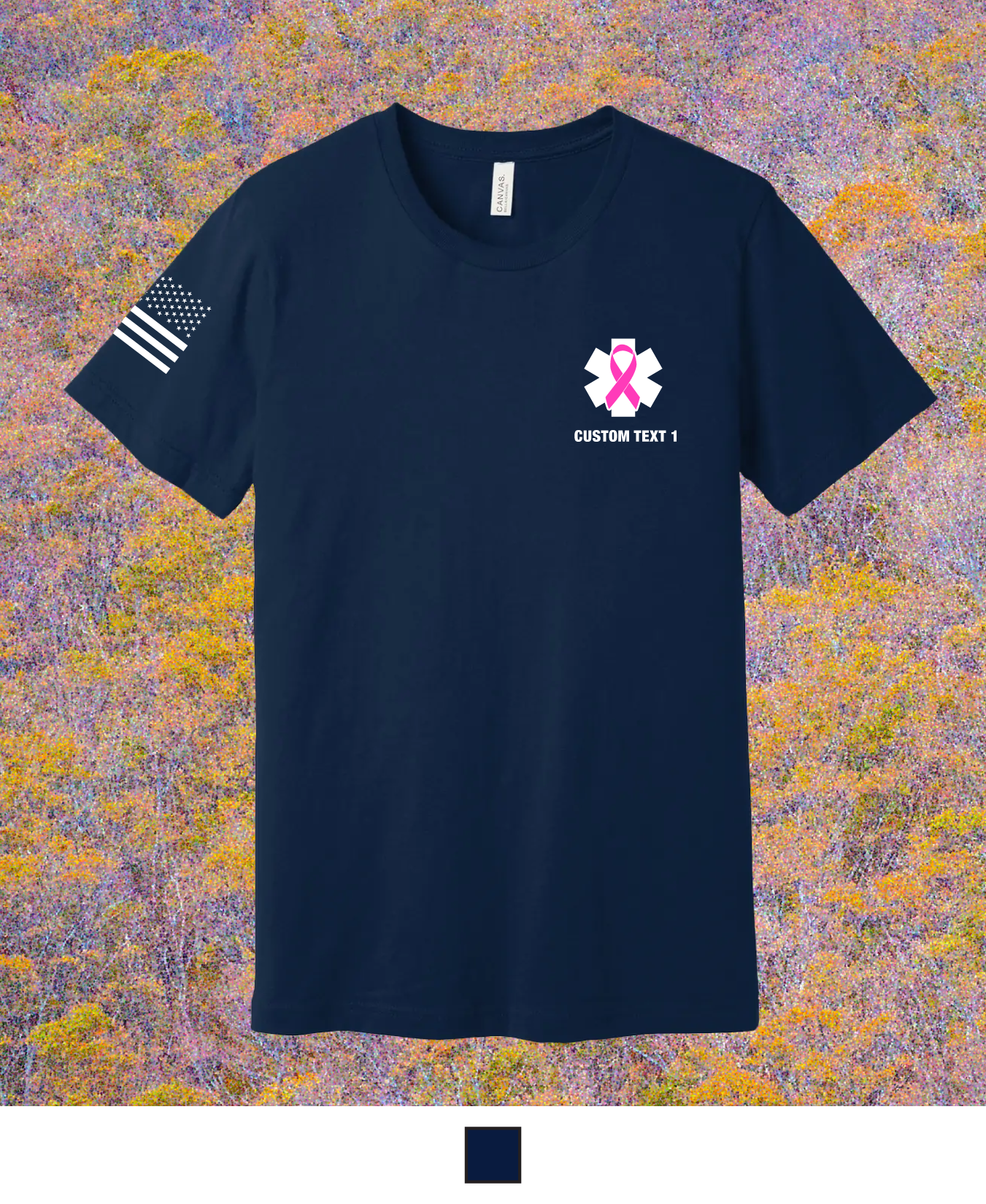 CUSTOM Breast Cancer Awareness Month Comfort Unisex Cotton SS Tee - EMS