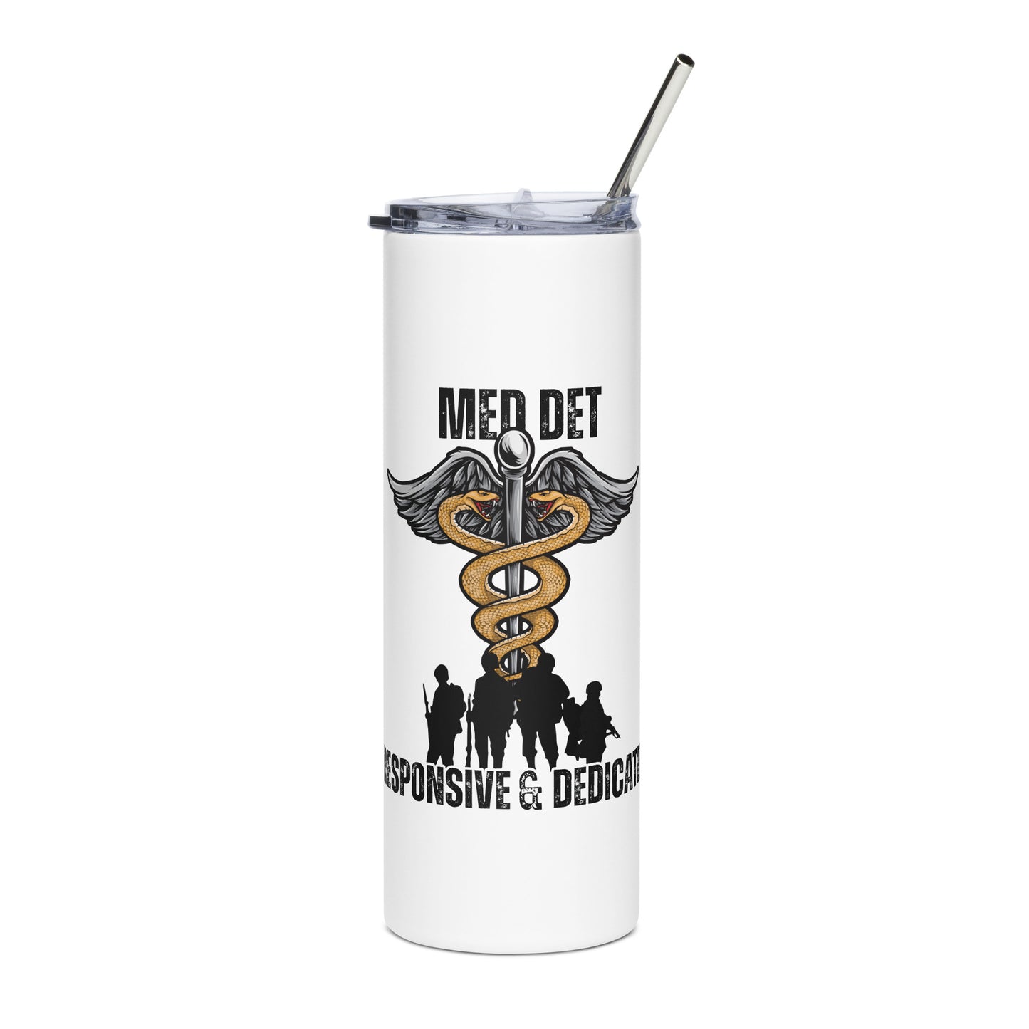 Nevada Army National Guard Medical Detachment Stainless Steel Tumbler - (PRINTFUL)