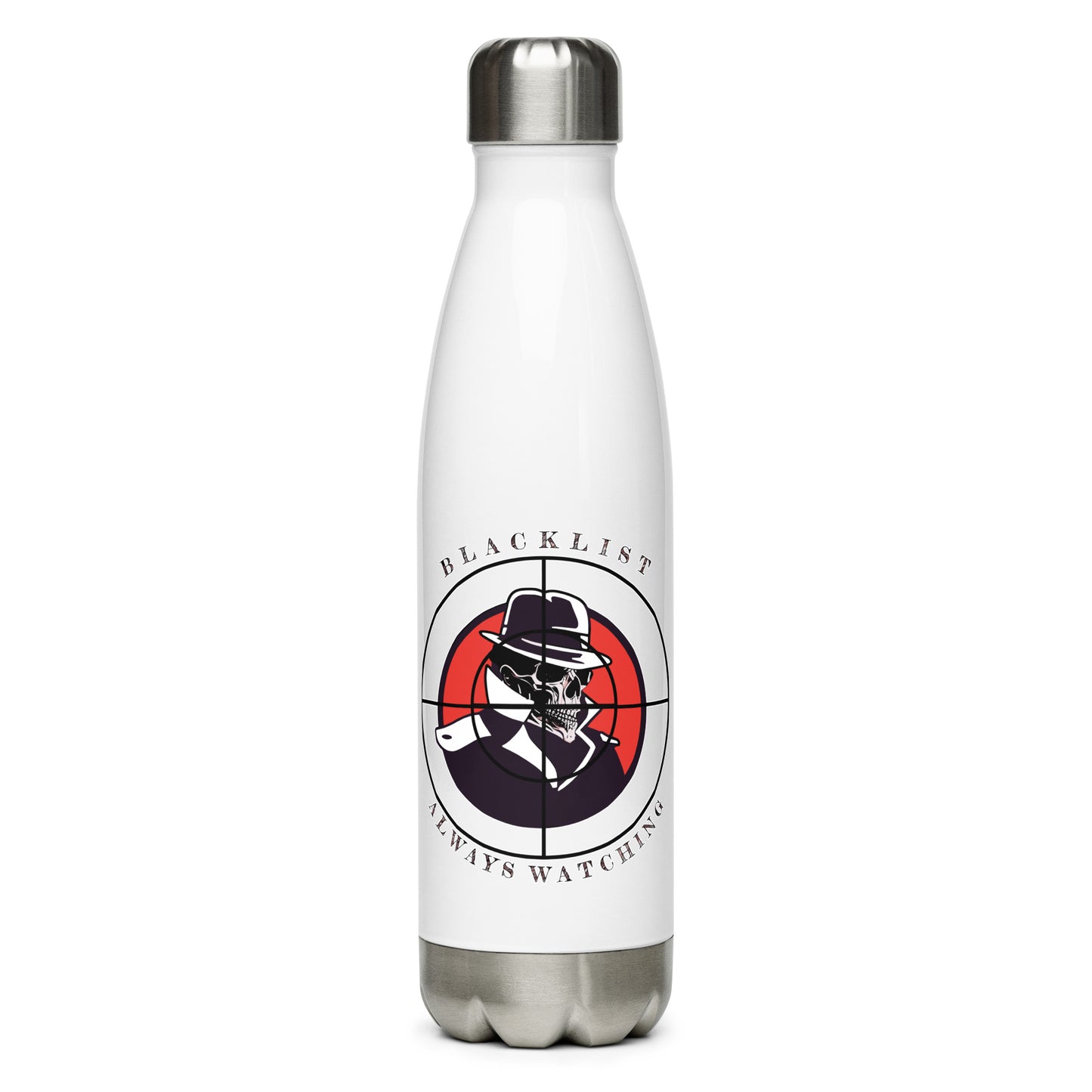 B Co, 307th MI BN, 207th MIB Stainless steel water bottle - nMxWhq