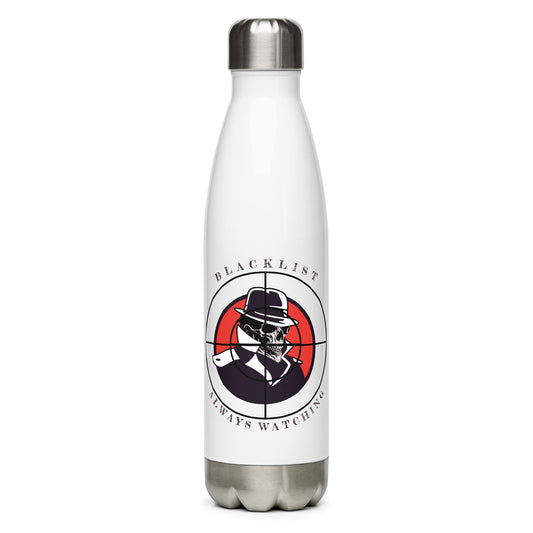 B Co, 307th MI BN, 207th MIB Stainless steel water bottle - nMxWhq