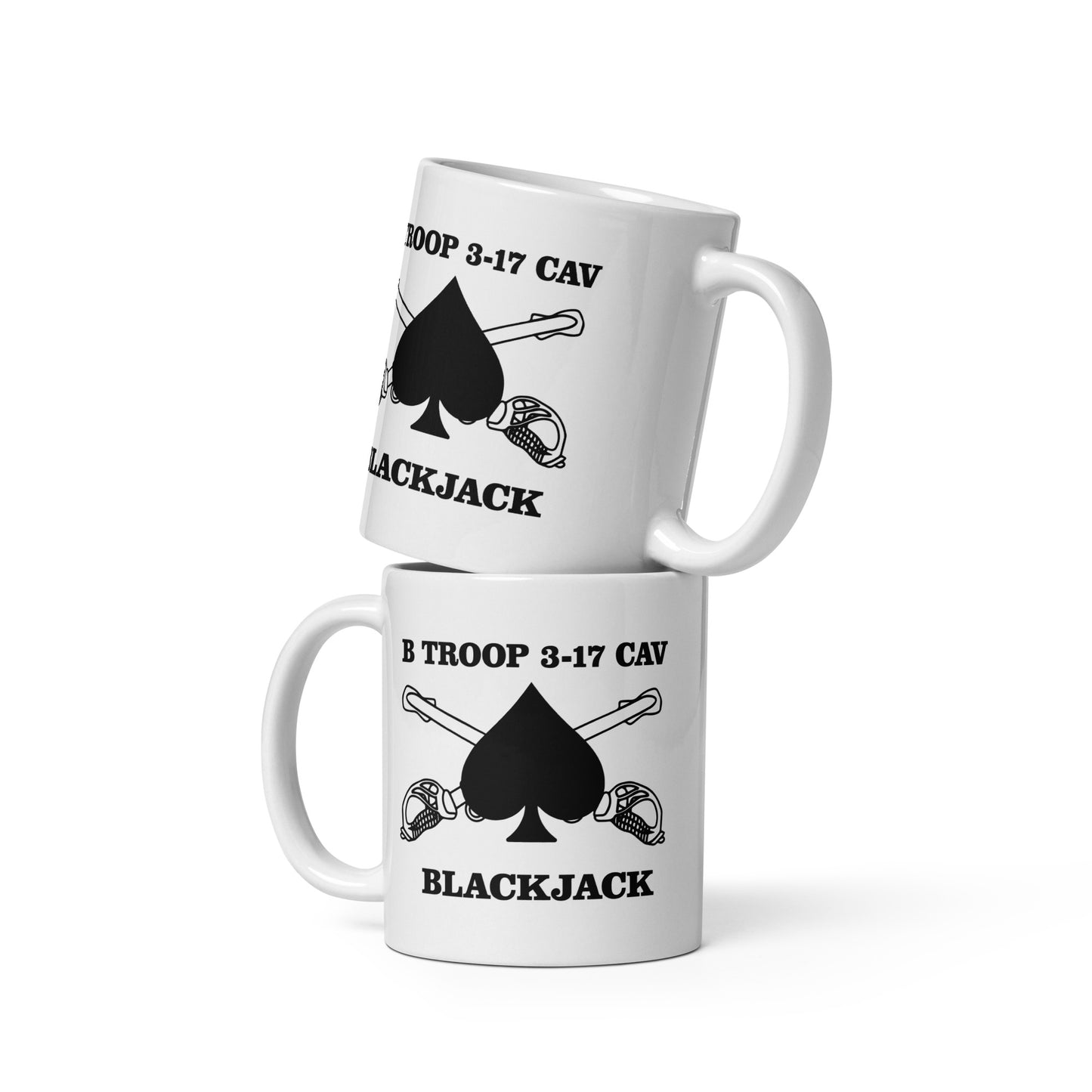 Bravo Troop, 3-17 ACS, 3CAB Ceramic Mug - QNLCSa