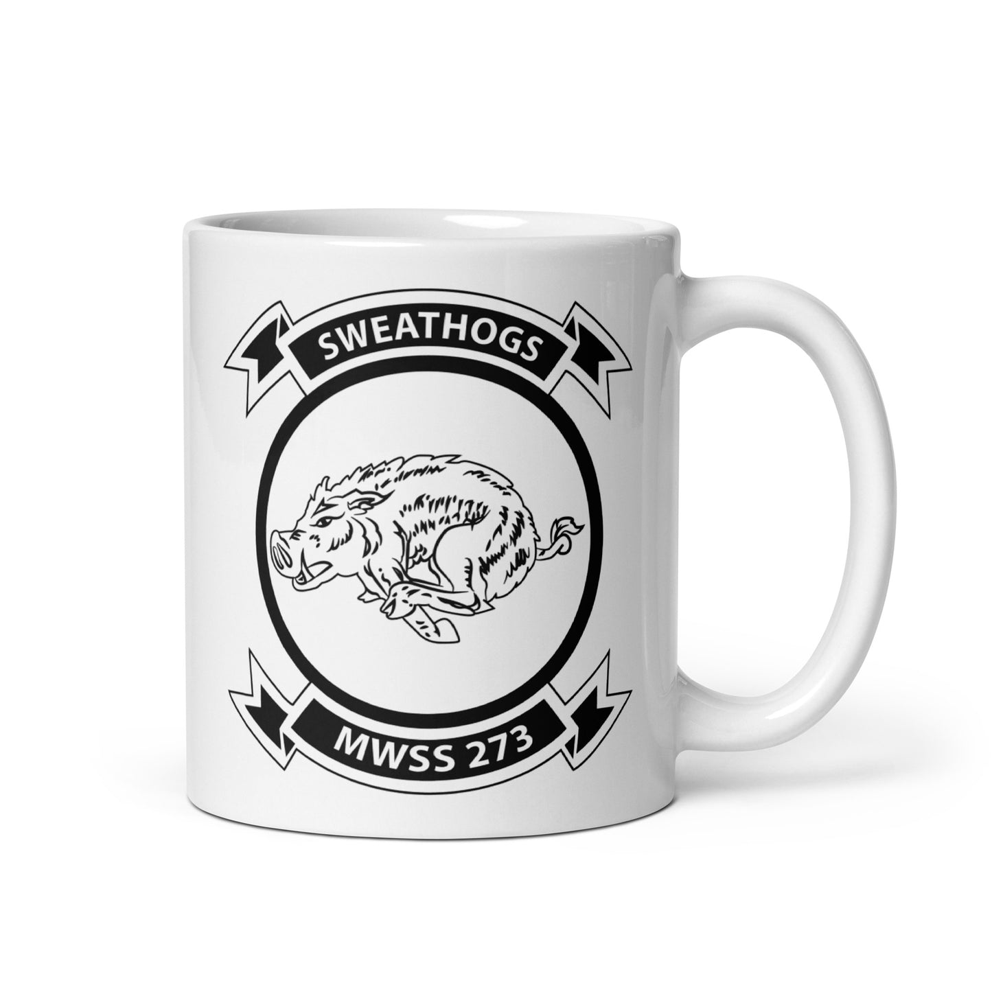 MWSS 273 White glossy mug