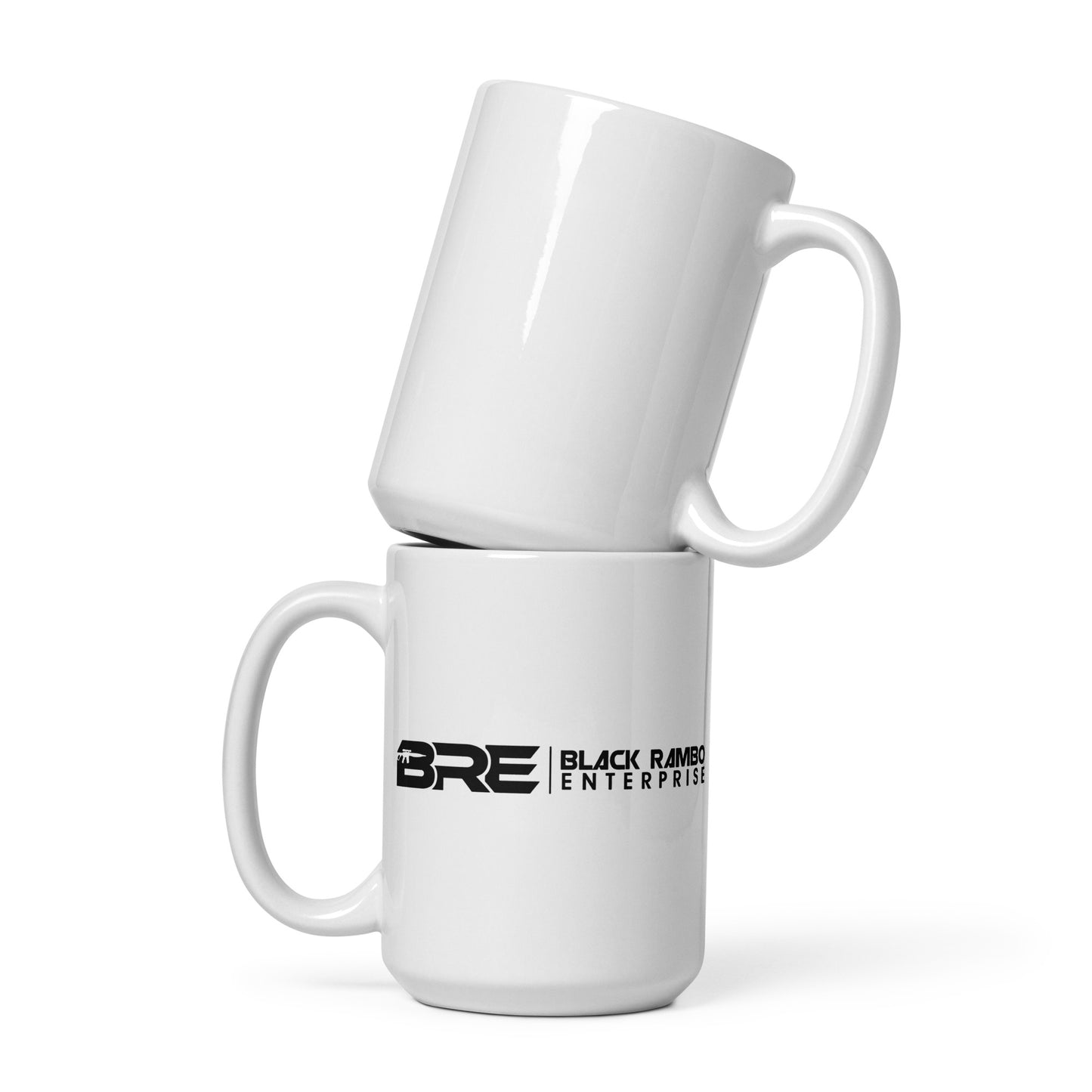 Black Rambo Fitness Ceramic Mug - ZbHpv7