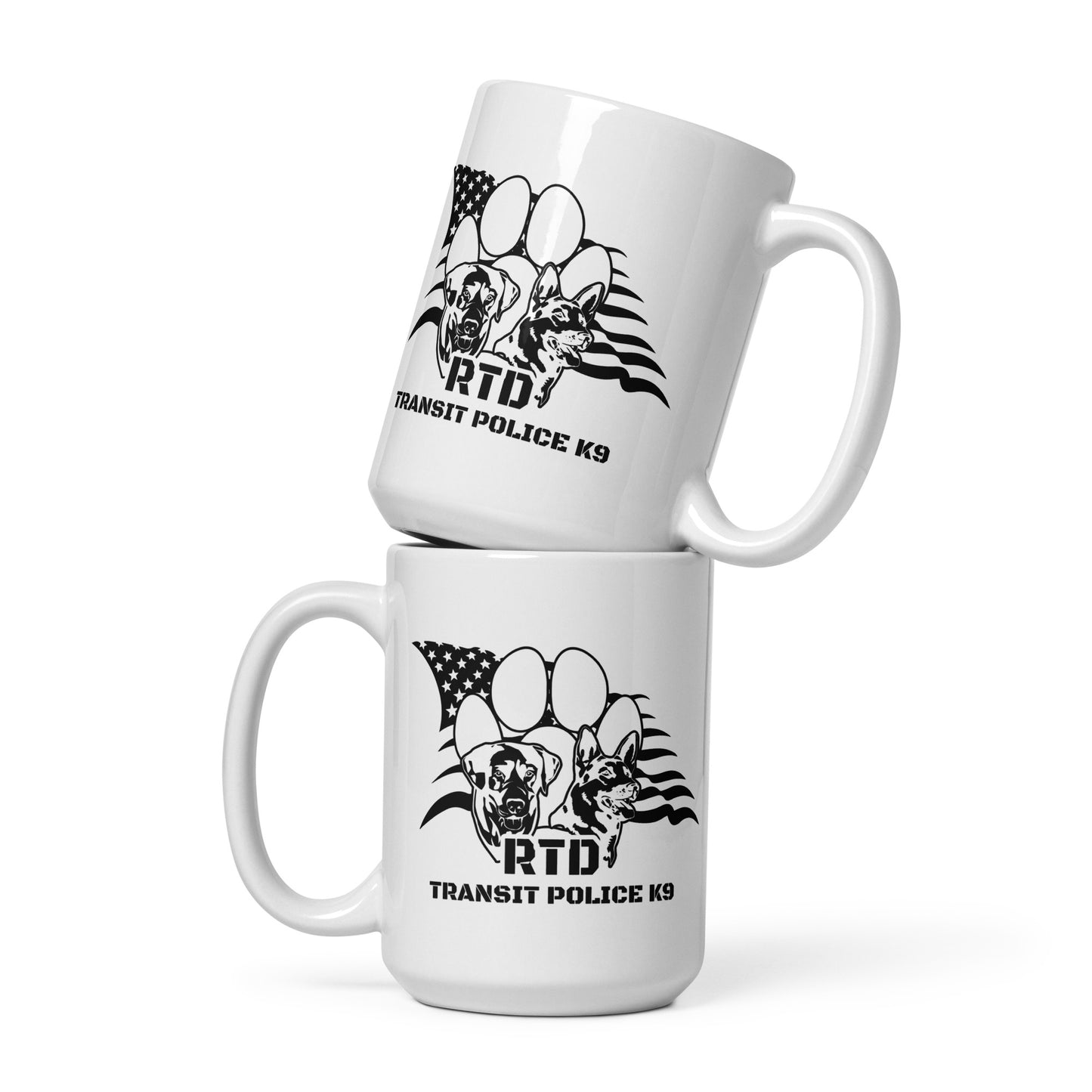 RTD Transit Police K9 Ceramic Mug - zw5WgB