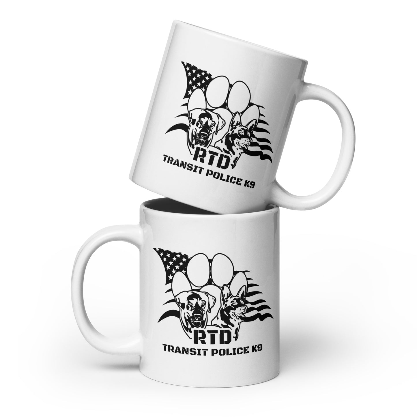 RTD Transit Police K9 Ceramic Mug - zw5WgB