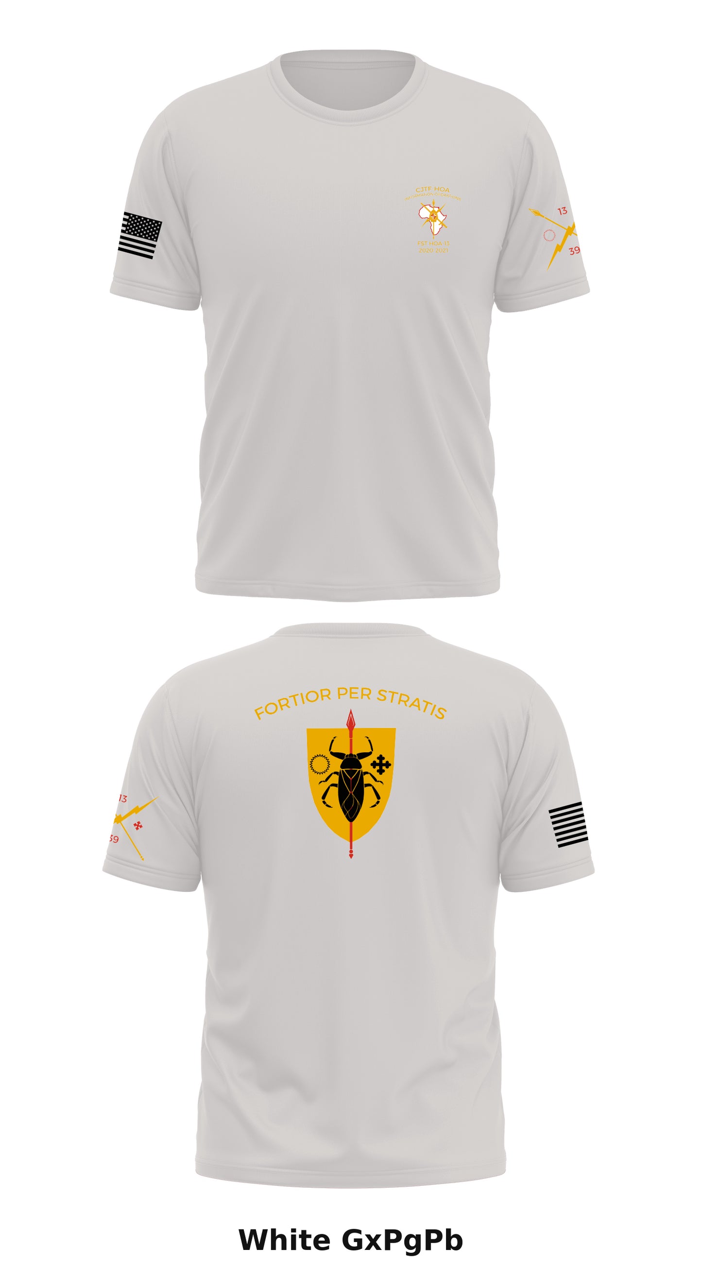 Combined Joint Task Force Horn of Africa Information Operations Cell Store 1 Core Men's SS Performance Tee - GxPgPb