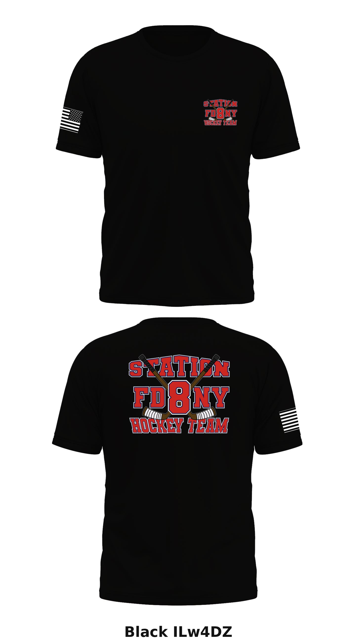 Station 8 Hockey Store 1 Core Men's SS Performance Tee - ILw4DZ