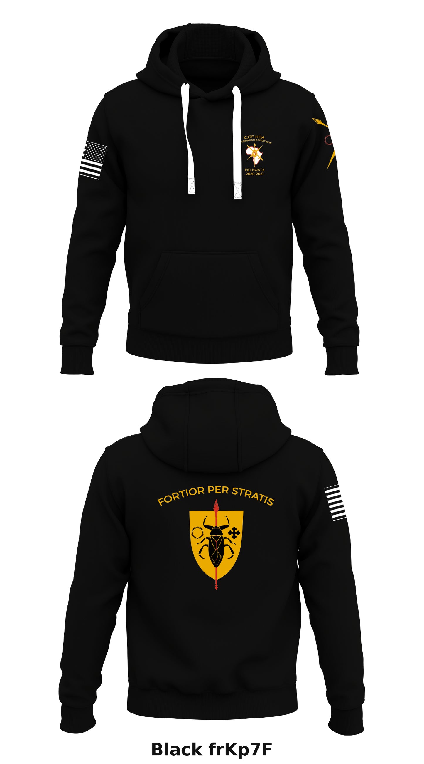 Combined Joint Task Force Horn of Africa Information Operations Cell Store 1  Core Men's Hooded Performance Sweatshirt - frKp7F