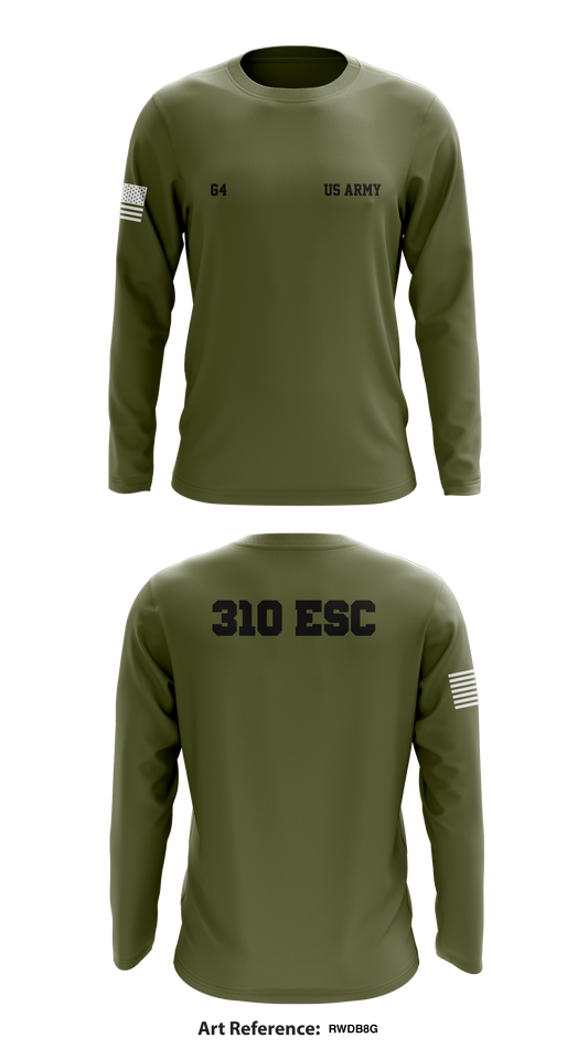 310 ESC Store 1 Core Men's LS Performance Tee - rwdB8G