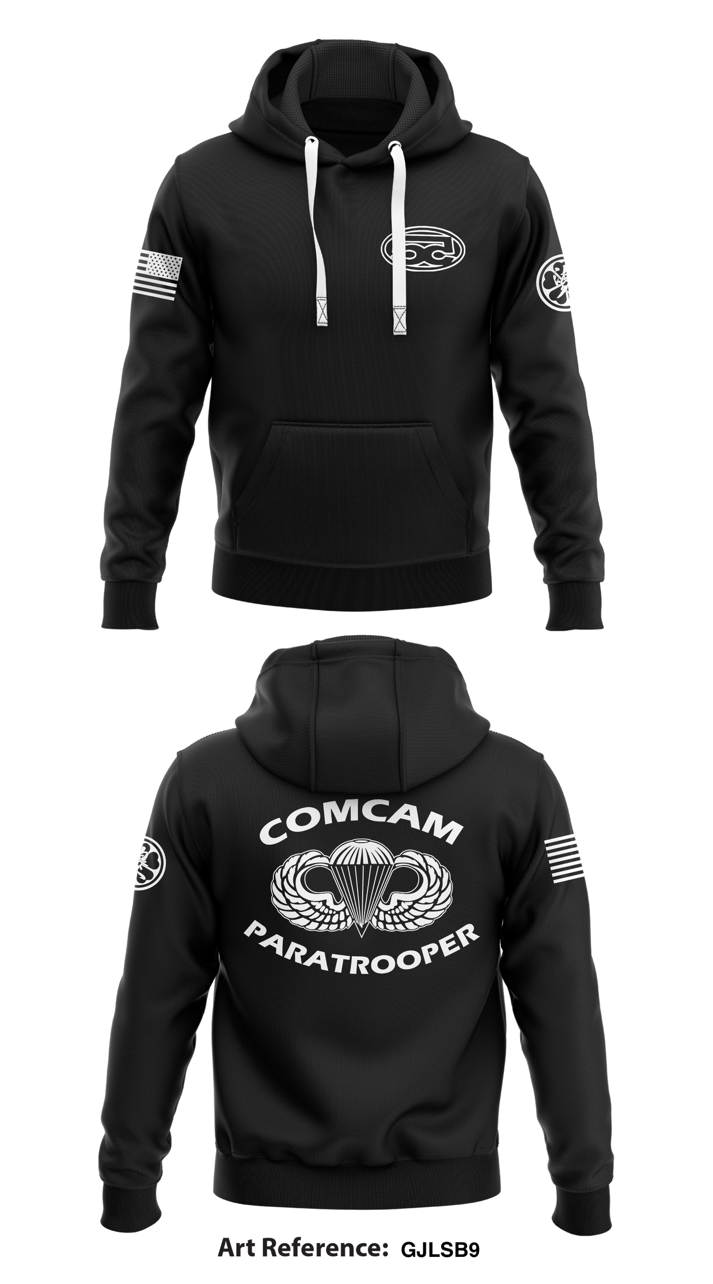 55th Signal Company (COMCAM) Store 1  Core Men's Hooded Performance Sweatshirt - gjLsb9