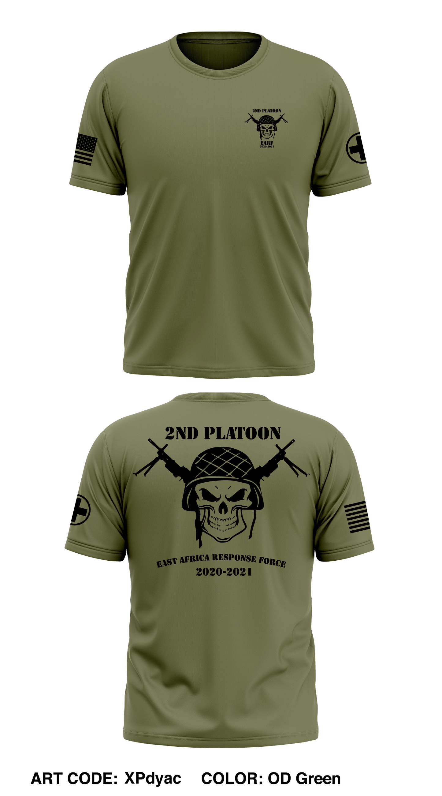 2/106 cav EARF weapons squad Store 1 Core Men's SS Performance Tee - XPdyac