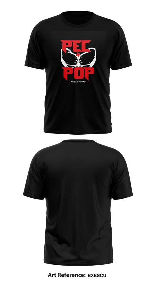 PECnPOP PRODUCTIONS Store 1 Core Men's SS Performance Tee - bXeSCU