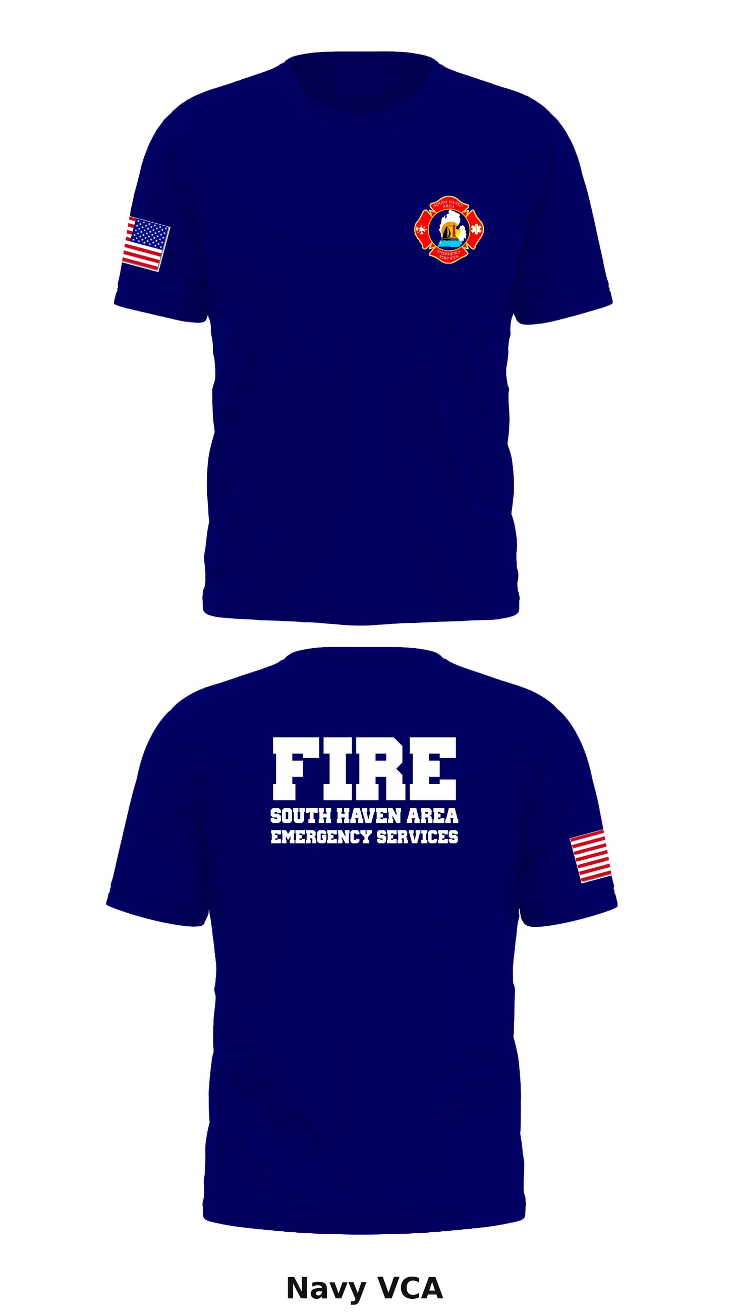 South Haven Area Emergency Services Store 1 Core Men's SS Performance Tee - VCA