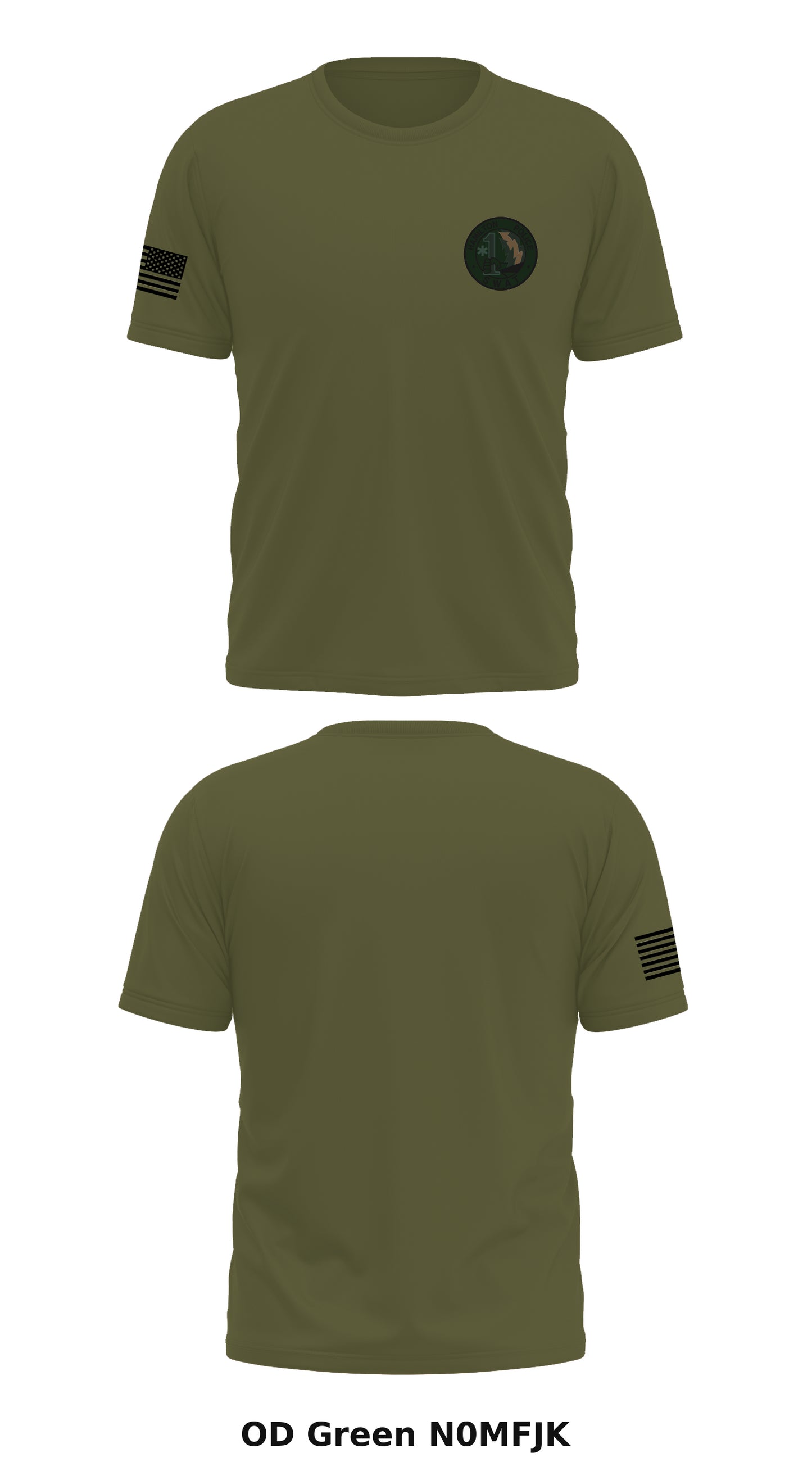 HAMILTON SWAT Store 1 Core Men's SS Performance Tee - N0MFJK